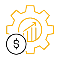 Cost Savings Icon_Black-Yellow